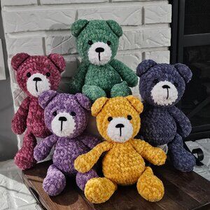Handmade Crochet Teddy Bear Plushie